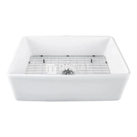 Fermentale Ceramic Gloss White Kitchen Sink, Single Bowl, 840X550X250 ,