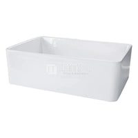 Fermentale Ceramic Gloss White Kitchen Sink, Single Bowl, 840X550X250 ,