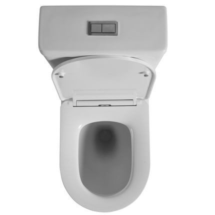 Vevo Tornado Back to Wall Toilet Suite Ceramic White 655X360X865 ,