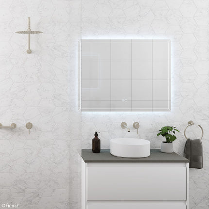 Fienza Hampton Rectangular LED Mirror, 900 X 700mm ,
