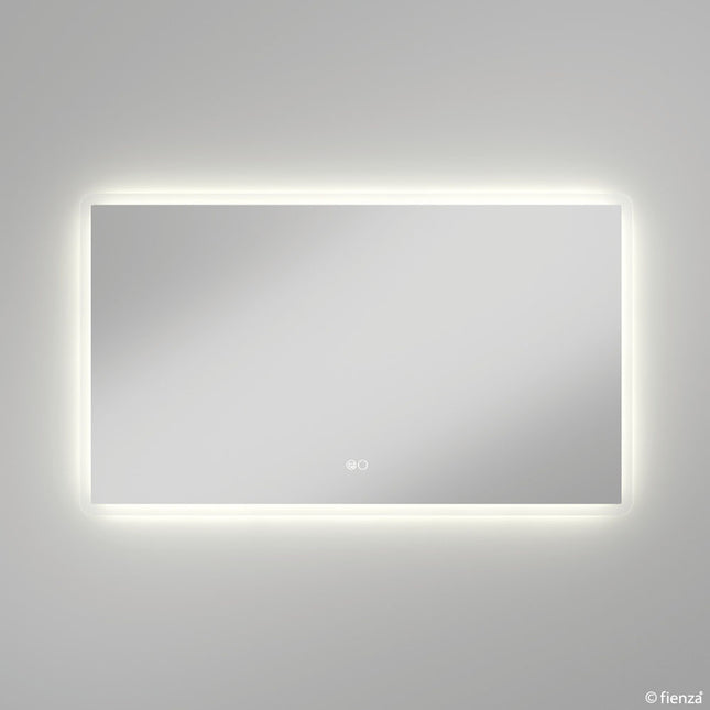 Fienza Luciana Rectangular LED Mirror, 1200 X 700mm ,