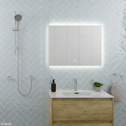 Fienza Luciana Rectangular LED Mirror, 1200 X 700mm ,
