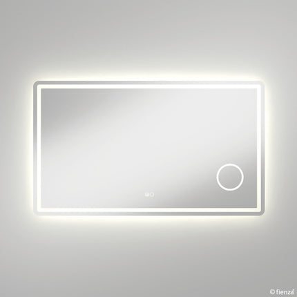 Fienza Deejay Rectangular LED Mirror, 1200 X 700mm ,