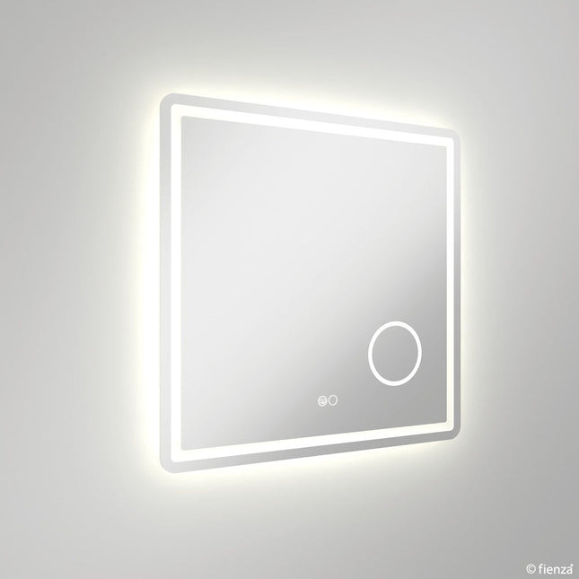 Fienza Deejay Square LED Mirror, 700 X 700mm ,