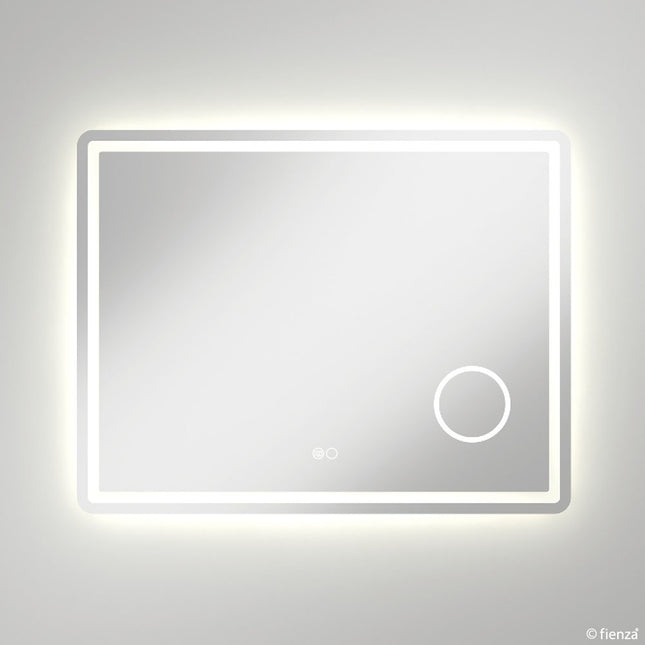 Fienza Deejay Rectangular LED Mirror, 900 X 700mm ,