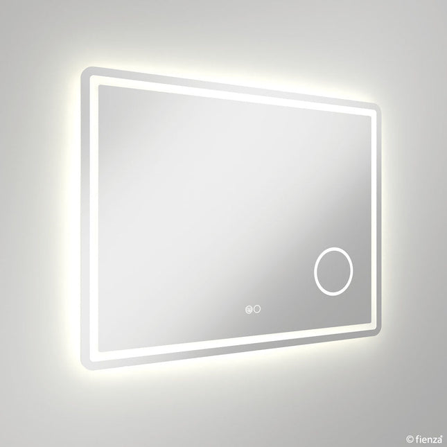 Fienza Deejay Rectangular LED Mirror, 900 X 700mm ,