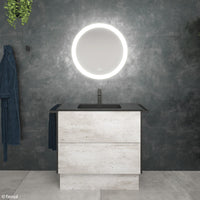 Fienza Kaya Round LED Mirror With Demister, 696mm ,