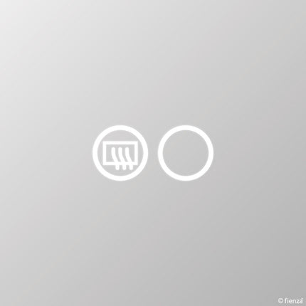 Fienza Antonia Oval LED Mirror, 600 X 800mm ,