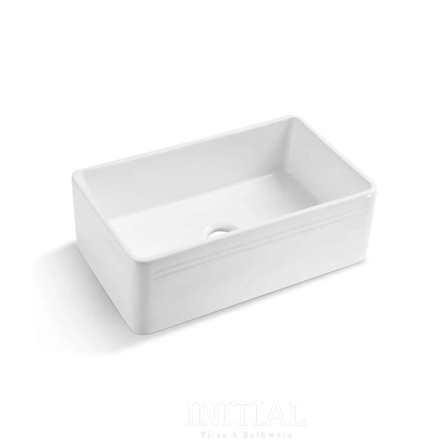 Boston Ceramic Reversible Butler Sink, Single Bowl ,