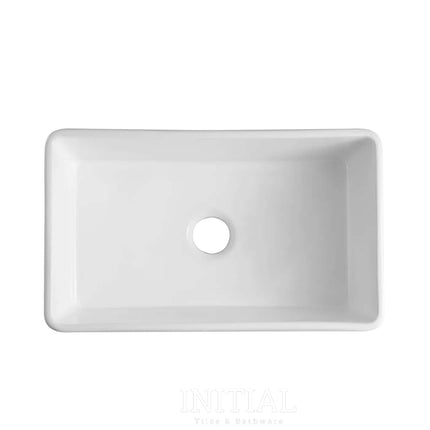 Boston Ceramic Reversible Butler Sink, Single Bowl ,
