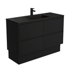 With Moulded Basin-Top - Montana Solid Surface