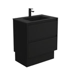 With Moulded Basin-Top - Montana Solid Surface