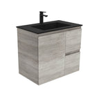 With Moulded Basin-Top - Montana Solid Surface / Right Hand Drawer
