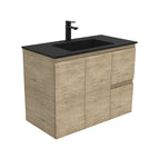 With Moulded Basin-Top - Montana Solid Surface / Right Hand Drawer