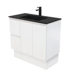 With Moulded Basin-Top - Montana Solid Surface