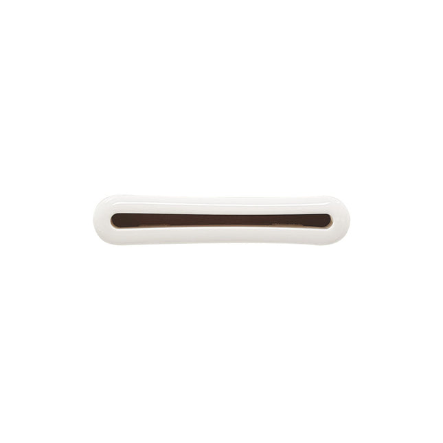 Fienza Overflow Ring for Clawfoot Baths, Semi Gloss White ,