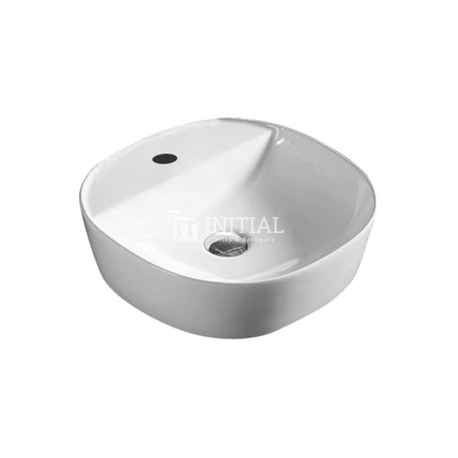 Gloss Round Ultra Slim Above Counter Basin White 500X380X120 ,