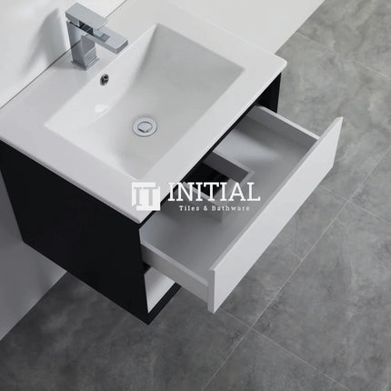 Petra 600 PVC Wall Hung Vanity, 2 Drawers ,