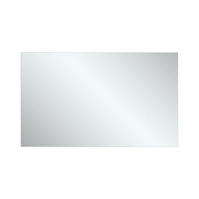 Fienza Rectangular Glue-On Mirror, Pencil Edge, 1500 x 900mm ,