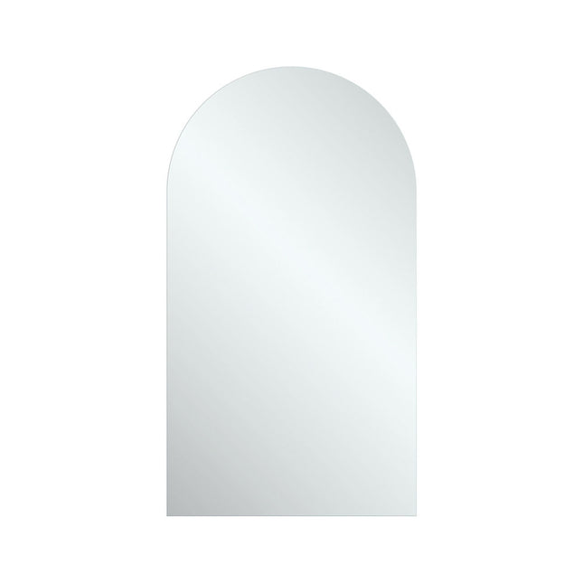 Fienza Arch Glue-On Mirror, Pencil Edge, 500 x 900mm ,