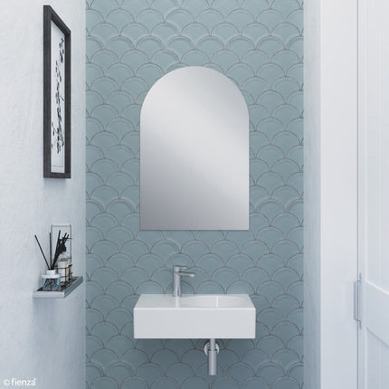 Fienza Arch Glue-On Mirror, Pencil Edge, 600 x 900mm ,