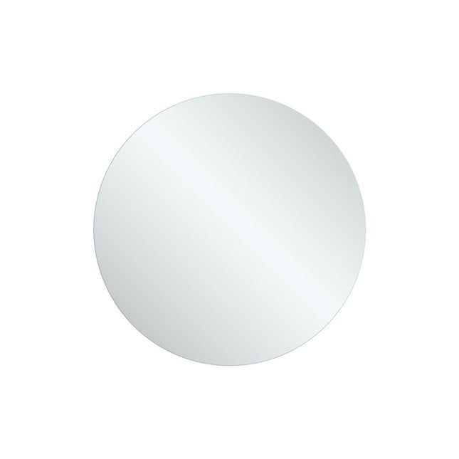 Fienza Round Glue-On Mirror, Pencil Edge, 600mm ,