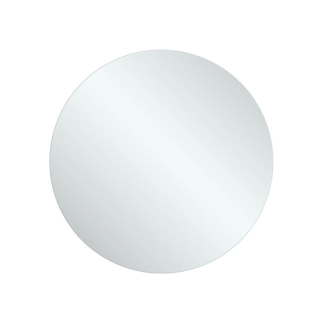 Fienza Round Glue-On Mirror, Pencil Edge, 700mm ,