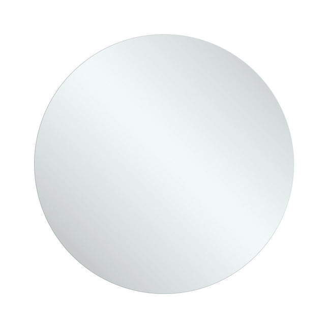 Fienza Round Glue-On Mirror, Pencil Edge, 800mm ,