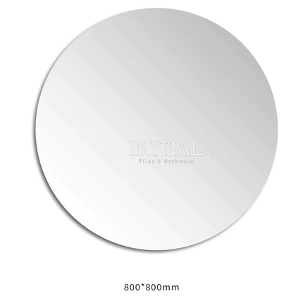 Pencil Edge Round Mirror, 5 Sizes , 800mm