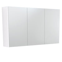 Fienza Universal Mirror Cabinet, Gloss White Side Panels, 1200mm ,