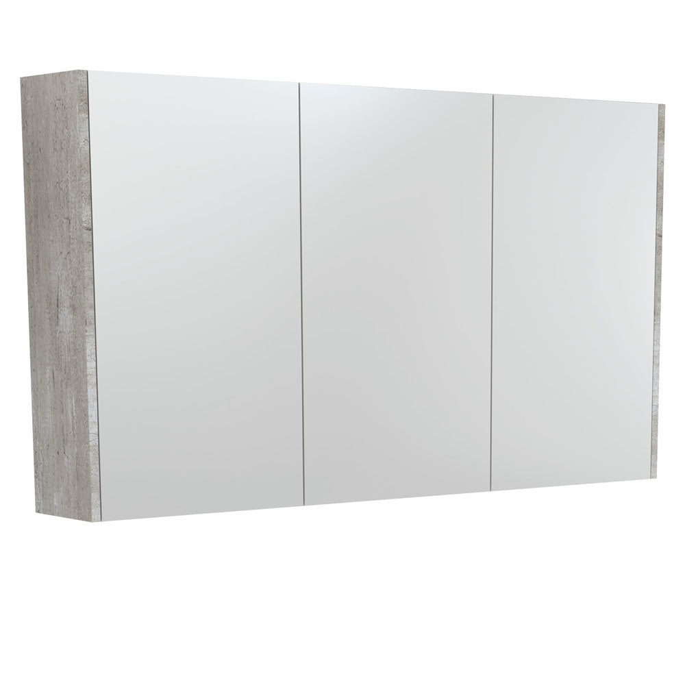 Fienza Universal Mirror Cabinet, Industrial Side Panels, 1200mm ,