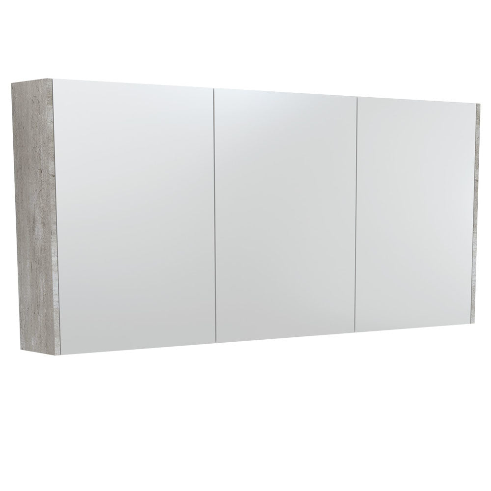 Fienza Universal Mirror Cabinet, Industrial Side Panels, 1500mm ,
