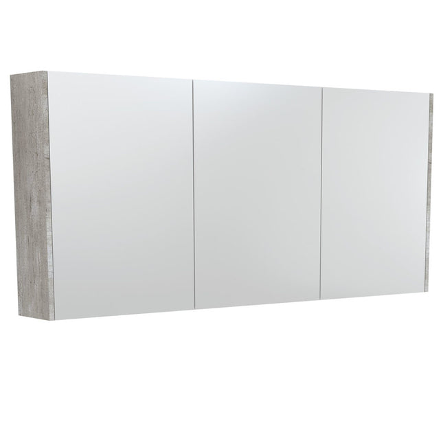 Fienza Universal Mirror Cabinet, Industrial Side Panels, 1500mm ,