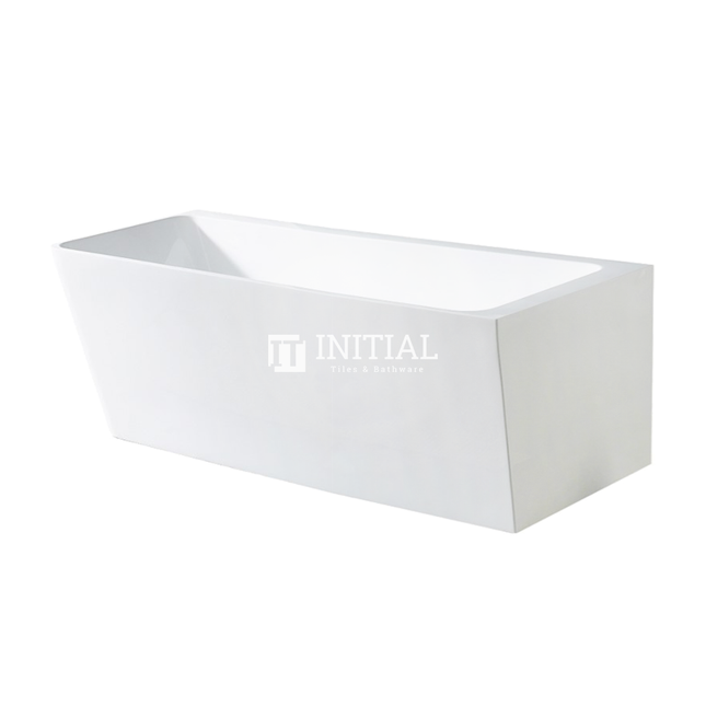 Bathroom Gloss White Alice Corner Bathtub with No Overflow 1695X750X610 ,