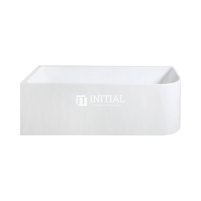 Bathroom Gloss White Corner Bathtub with No Overflow 1495X725X580 , Left Corner
