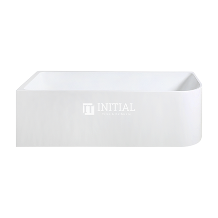 Bathroom Gloss White Corner Bathtub with No Overflow 1690X730X580 , Left Corner