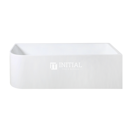 Bathroom Gloss White Corner Bathtub with No Overflow 1690X730X580 , Right Corner