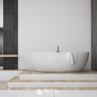 Bathroom Gloss or Matt White Livia Floor Freestanding Bathtub with Overflow 1530X770X555 ,