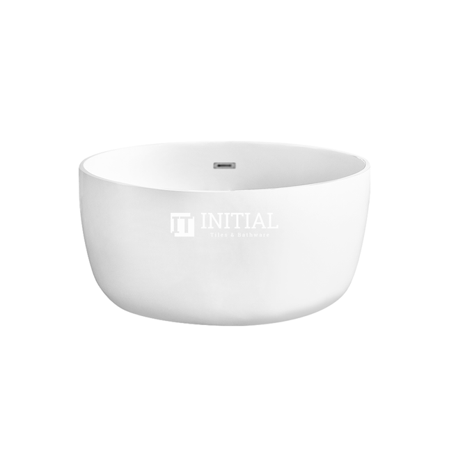 Bathroom Gloss White London Floor Freestanding Bathtub with Overflow 1350X1350X620 ,