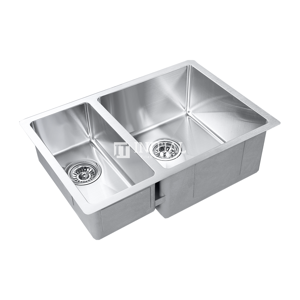 Square Hand Made Stainless Steel Kitchen Sink 660X450X220 ,