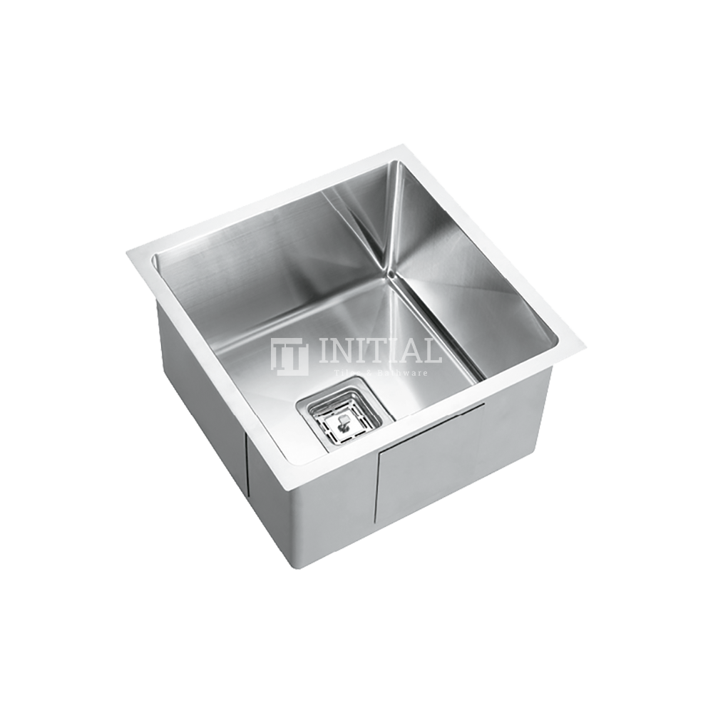 Square Hand Made Stainless Steel Kitchen Sink 450X450X235 ,