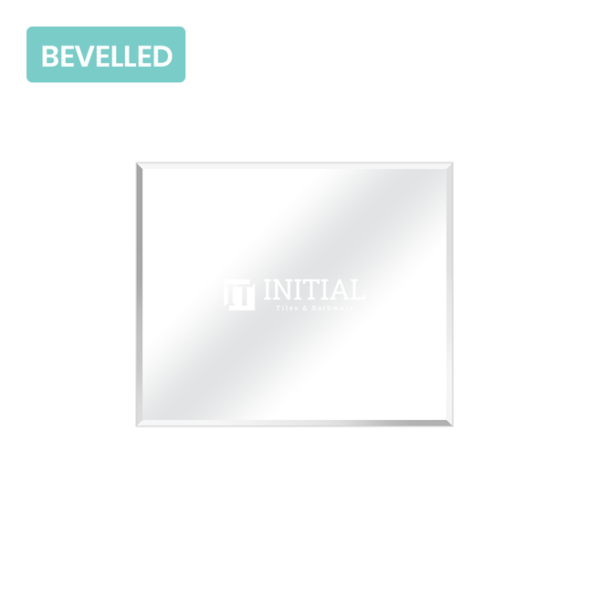 Wall Mounted 4mm Plain Bevelled Edge Mirror 900X750 ,