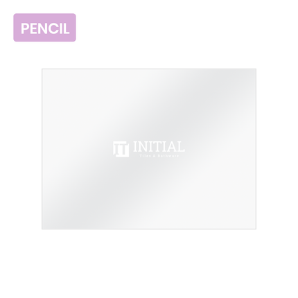 Wall Mounted 4mm Plain Pencil Edge Mirror 1200X900 ,