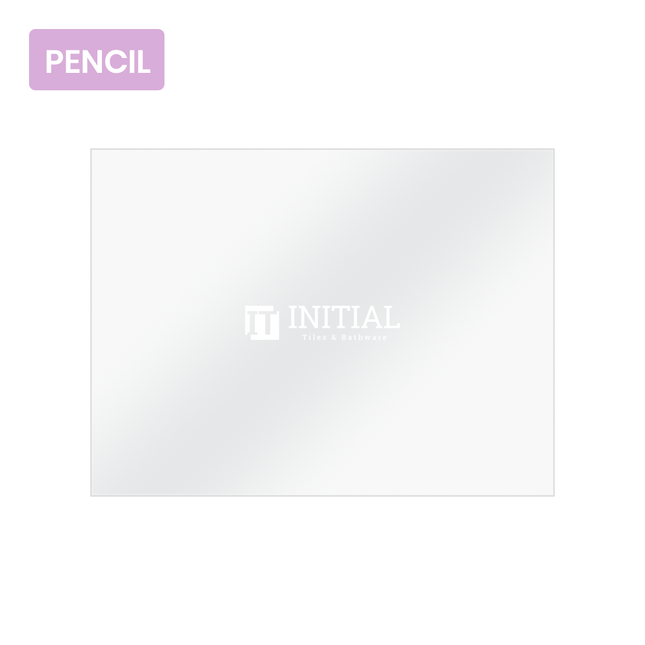 Wall Mounted 4mm Plain Pencil Edge Mirror 1200X900 ,