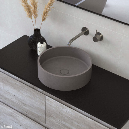 Fienza Jada Concrete Grey Above Counter Basin ,