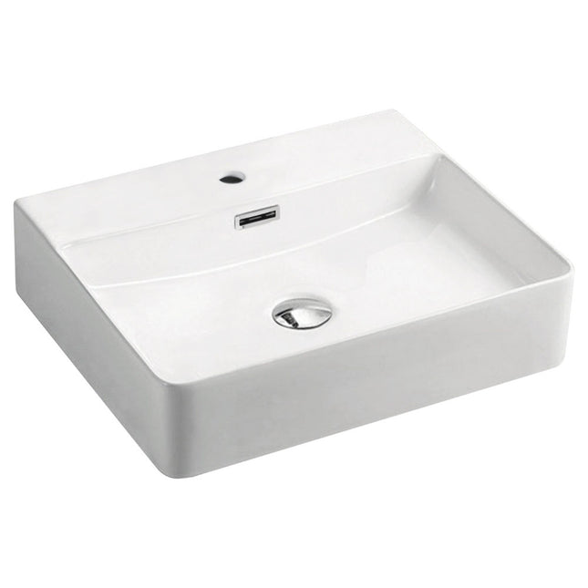 Fienza Petra Gloss White Above Counter Basin ,