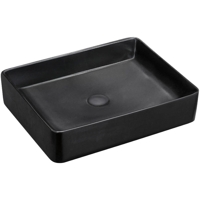 Fienza Luciana Matte Black Above Counter Basin ,