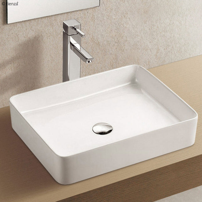 Fienza Luciana Gloss White Above Counter Basin ,