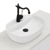 Fienza Chica Gloss White Above Counter Basin, 500mm ,