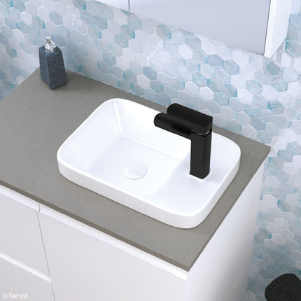 Fienza Petra Gloss White Mini Semi Inset Basin ,